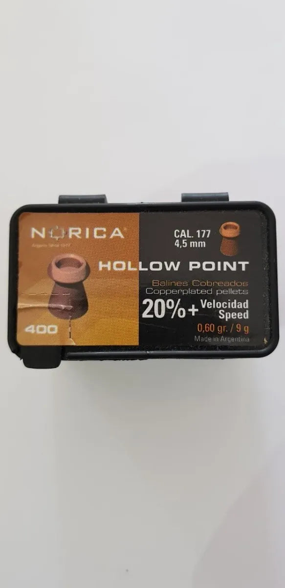 Chumbos Norica Hollow Point 4.5mm