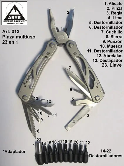 Pinza Multiuso 23 En 1